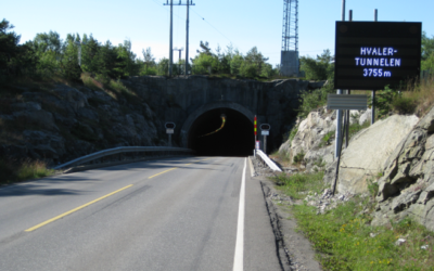 Instalación de un sistema DAI – Detección Automática de Incidentes en el túnel de Hvaler