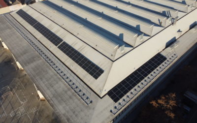 Ampliación de la instalación solar de 75 kW en el palacio de deportes en Granollers
